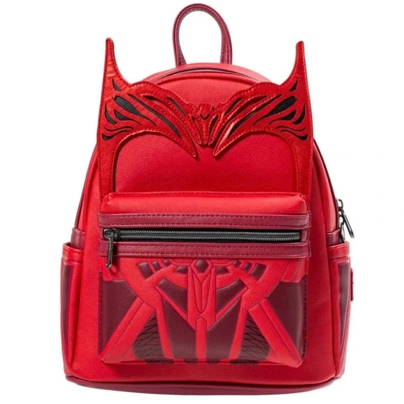 Marvel Loungefly Scarlet Witch - Wanda Maximoff Mini Backpack NWT Disney Parks Marvel Avengers Scarlet Witch Wanda Backpack  main image 2